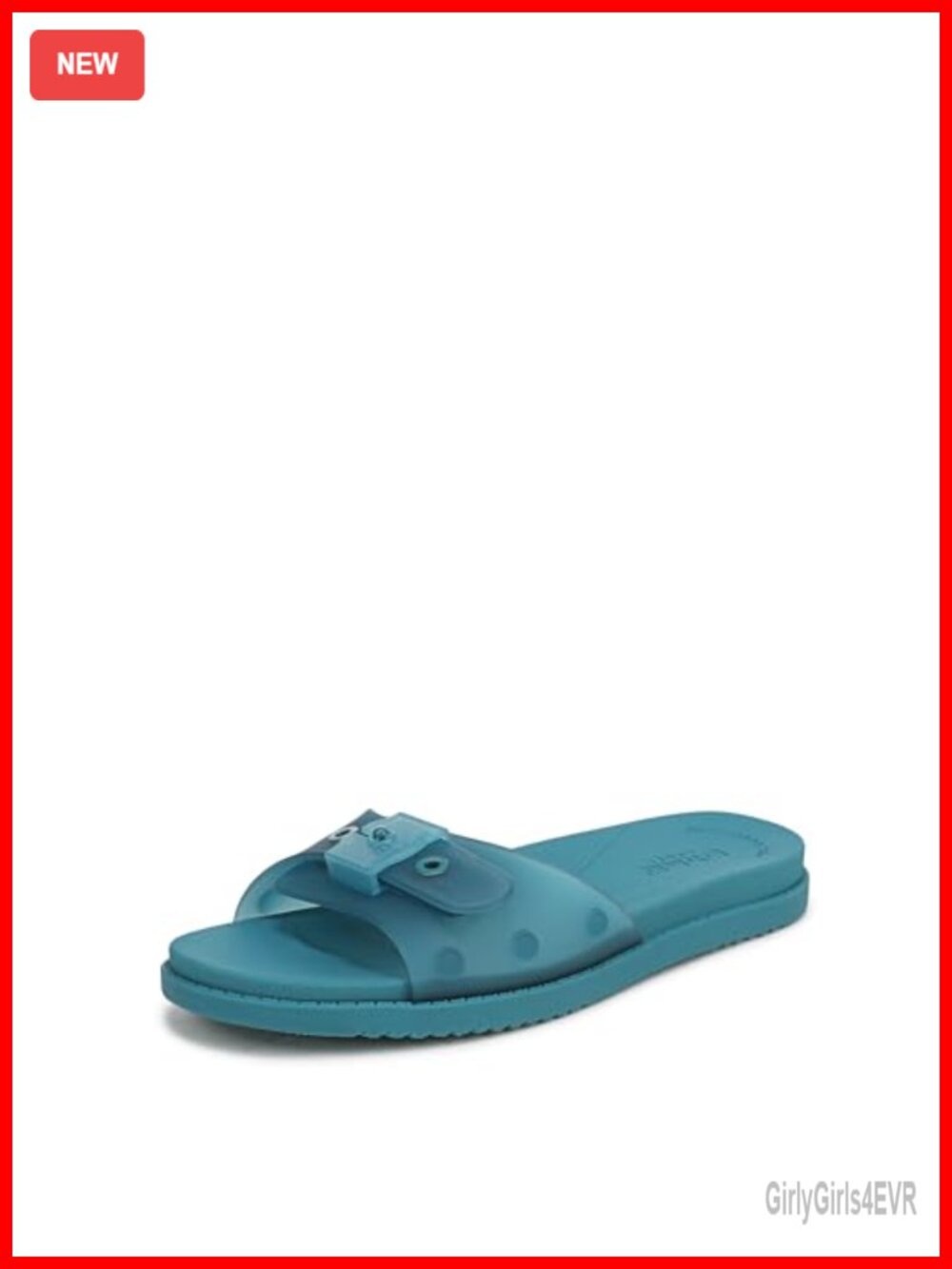 Women's Slide Sandals Adjustable Strap Flat Cushioned Comfort